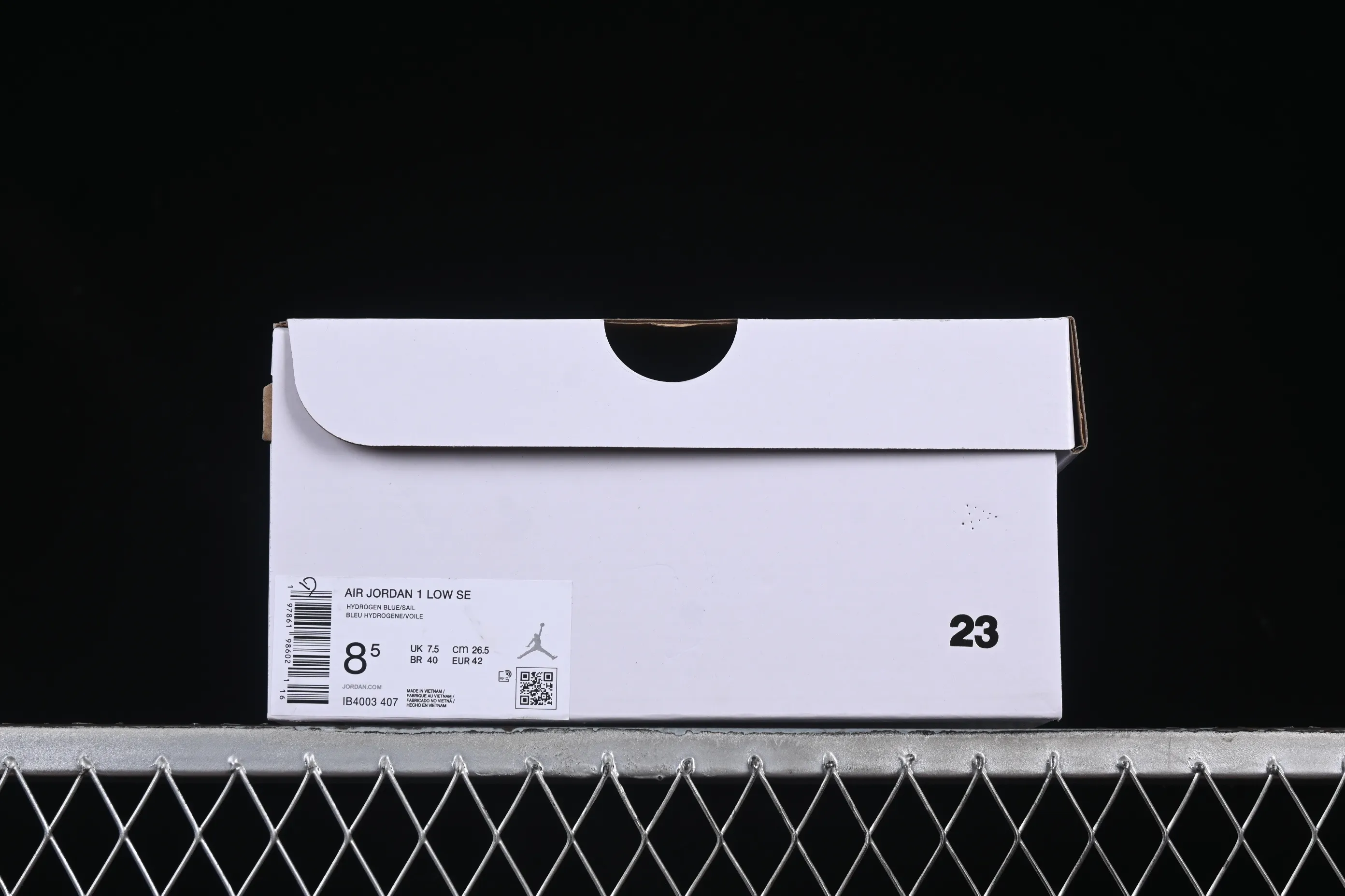 All categories Air Jordan Jordan series basketball shoes Air Jordan 1 Low Air Jordan 1 Low "Hydrogen Blue" gray blue low-top cultural and casual sneakers IB4003-407